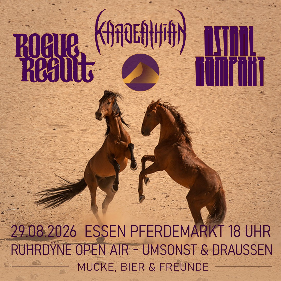 RUHRDŸNE OPEN AIR - UMSONST & DRAUSSEN AM PFERDEMARKT IN ESSEN